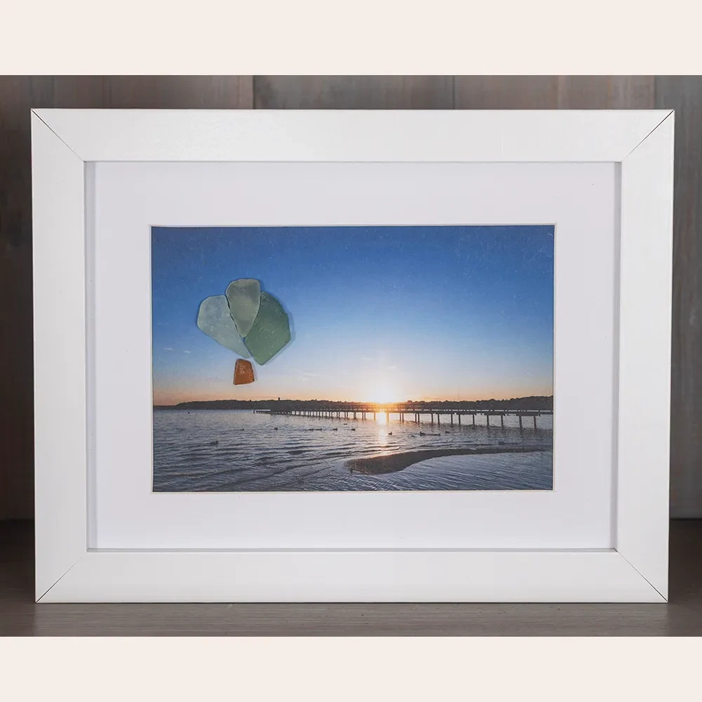 Der Seeglas-Ballon und der Morgen über der Ostsee